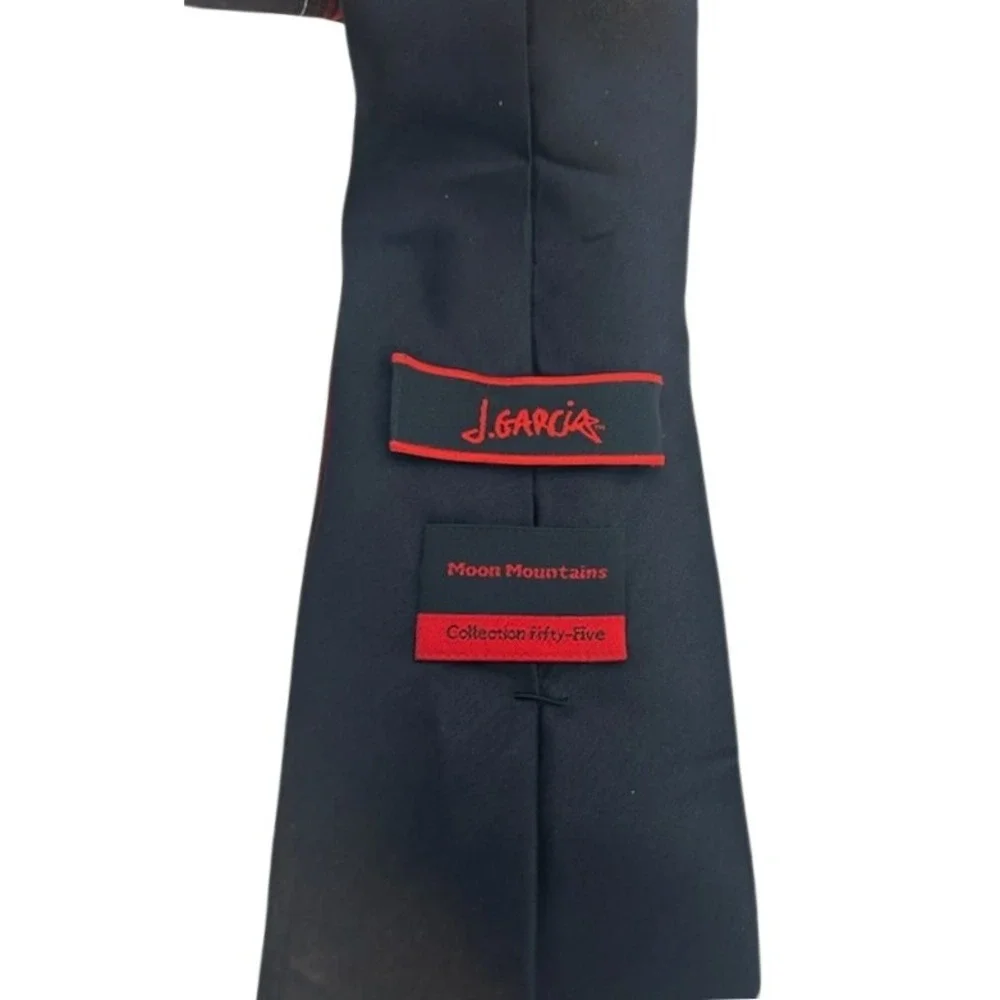 J. Garcia Moon Mountains Collection Fifty-Five Necktie - Abstract‎